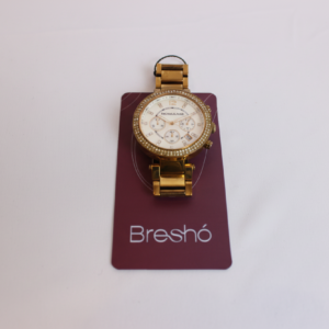 Reloj Michael Kors Rose Gold con Cristales y Nácar