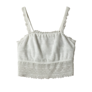 Top Encaje Blanco - L
