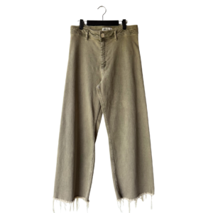 Pantalón Zara The Marine Straight Culotte Verde Sage