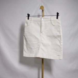 Falda mini blanca Jones NY