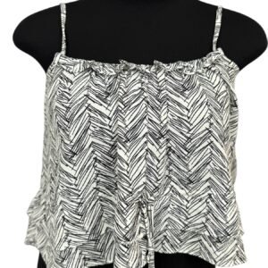 Blusa tiras blanca com rayas  Now