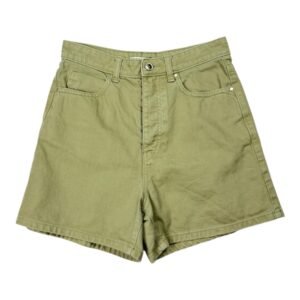 Short a la cintura verde claro Zara