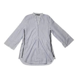 Blusa a rayas manga larga Zara