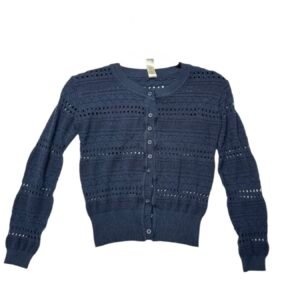 Chompa tejida azul marino Aeropostale