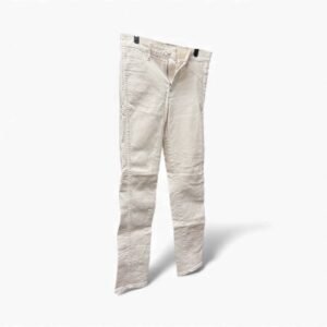 Pantalón jean blanco Skinny Regular Waist talla 29