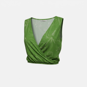 Blusa verde claro Viviane Furrier
