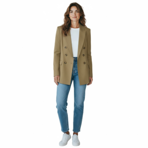 Blazer verde olivo Isabella Merino