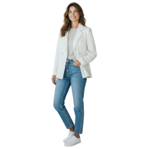 Blazer blanco  Banana Republic