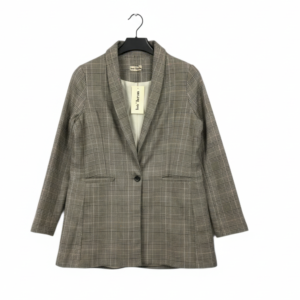 Blazer checkered gris