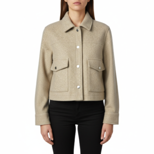 Chaqueta beige Zara