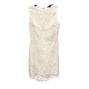 Vestido blanco cocktail - S