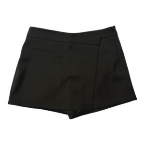 Stradivarius Falda Short Negro