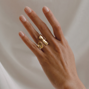 Anillo Dorado - Talla Única (Ajustable)