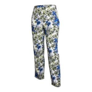 Pantalón Estampado Floral Blanco