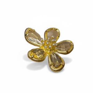 Broche Flor Dorada