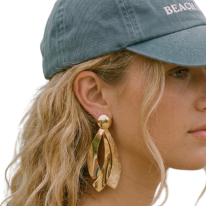 Aretes Colgantes Dorados