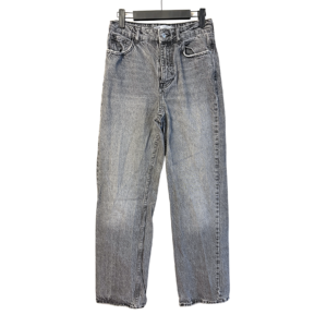 Jean Zara Recto Gris Acid Wash - 26