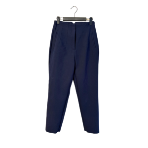 Pantalón Zara de Vestir Azul Marino - S