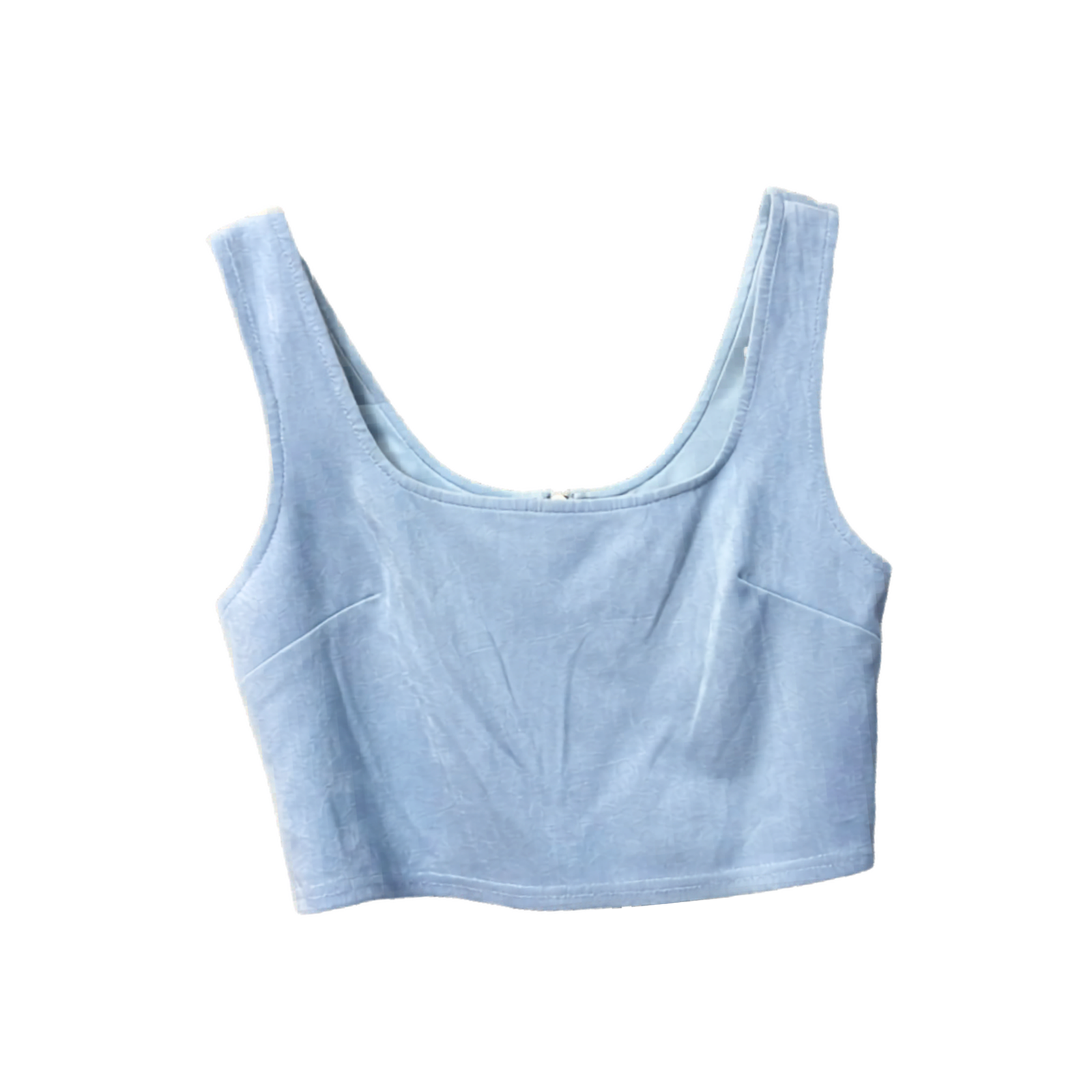 Aqua Crop Top Celeste - S - Imagen 3