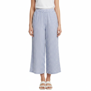 Pantalón Polo Sport de Rayas Azul y Blanco con Elástico - S