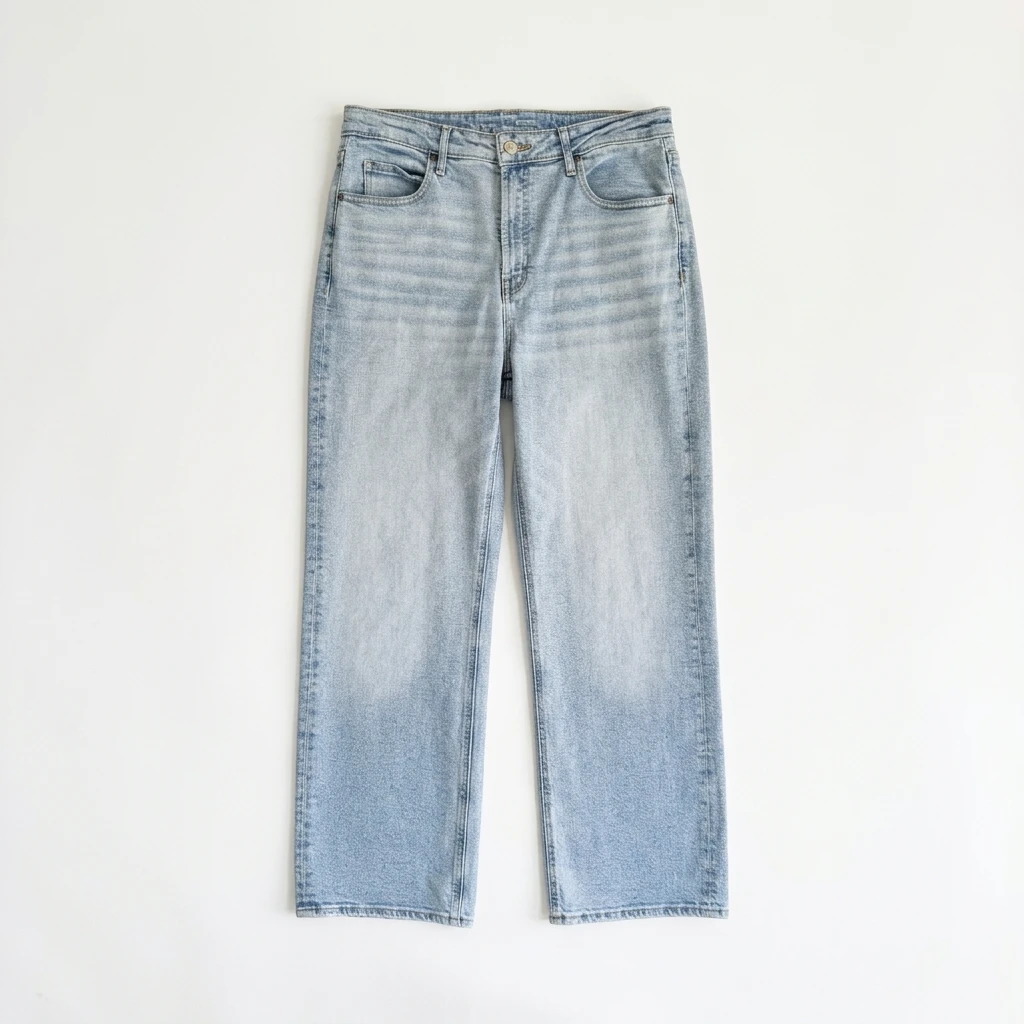 Jean Old Navy Sky-Hi Wide Leg Celeste - 34