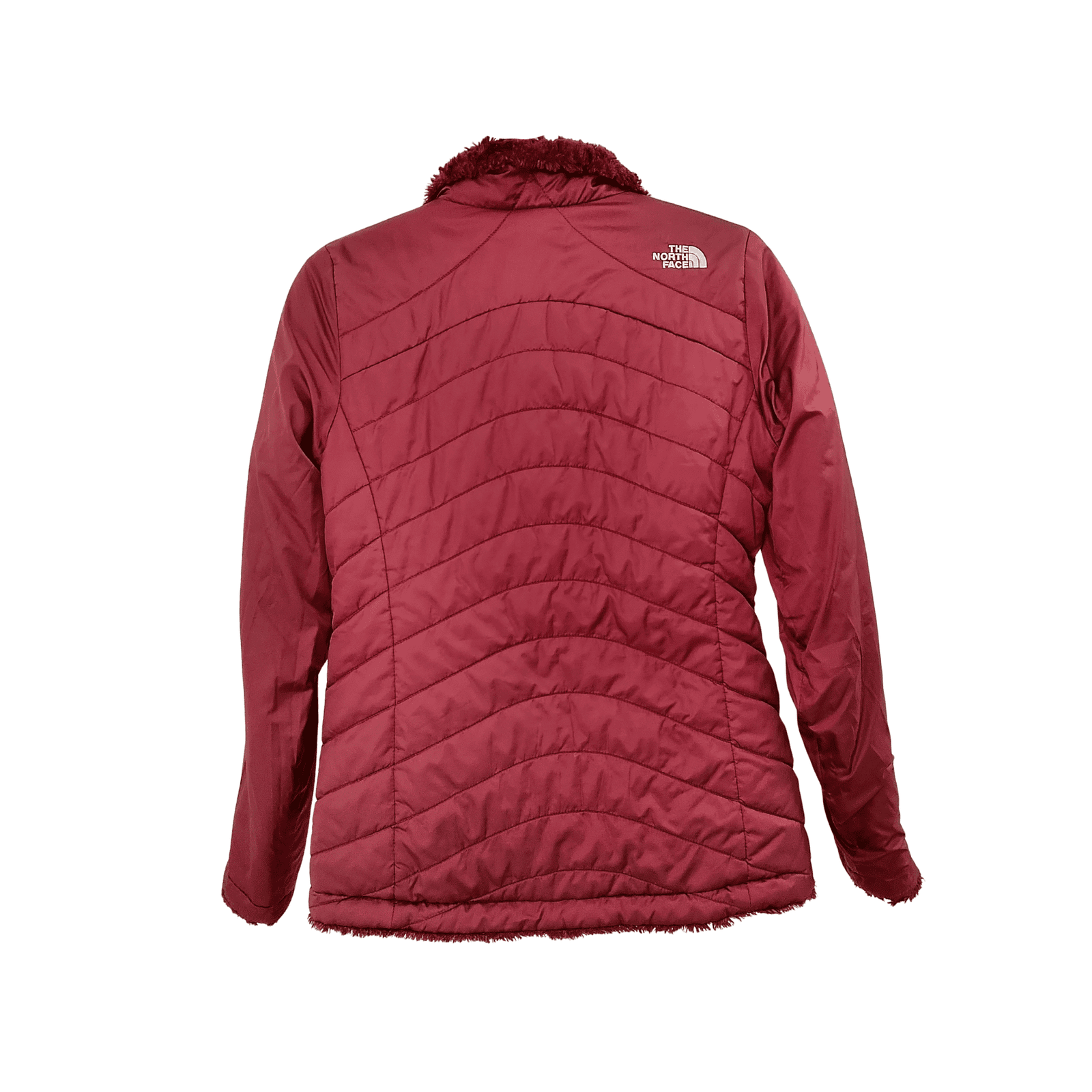 Casaca The North Face Reversible Guinda de Fleece y Acolchada - S - Imagen 2