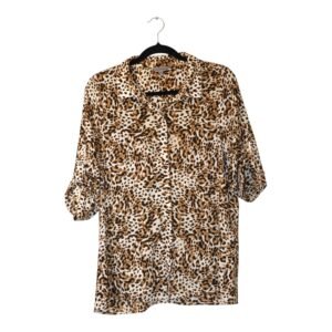 Blusa Animal Print Leopardo - M