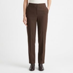 Pantalón Mae Alcott Marrón de Vestir Recto - 30