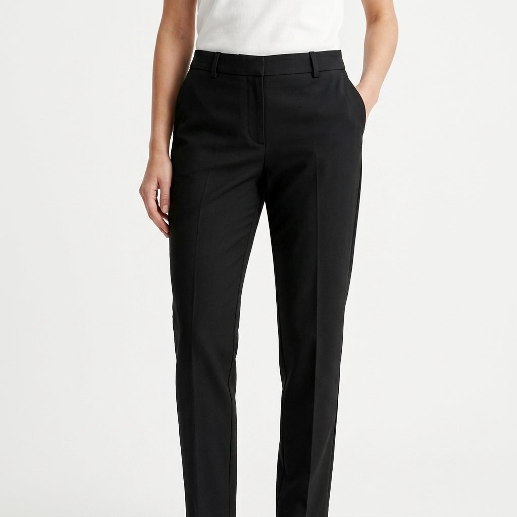 Pantalón Jones New York Negro de Vestir Stretch - S