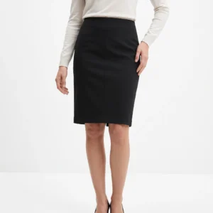 Falda Zara Tubo Negra Clásica - Talla 30
