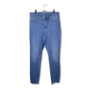 Jean Ann Taylor Skinny Curvy Fit Azul Medio - Talla 34