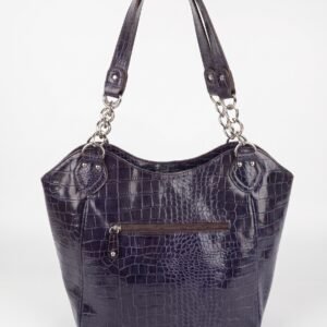Cartera Nine West uva con matiz Textura Croco
