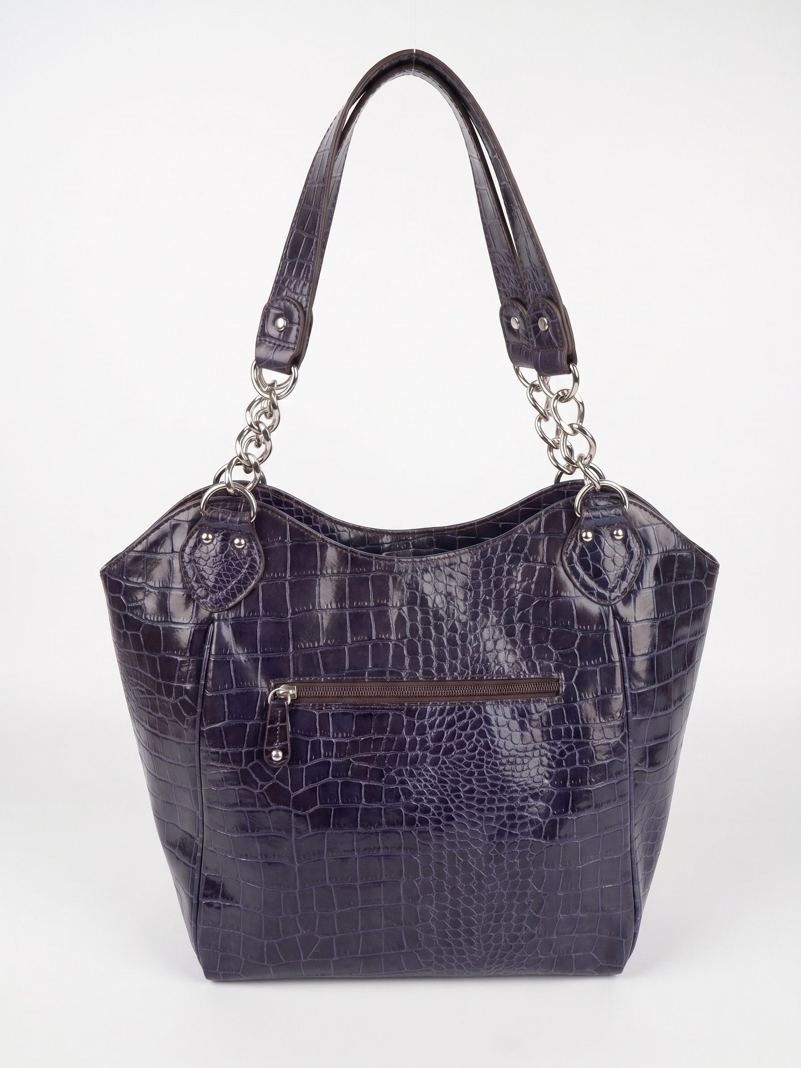 Cartera Nine West uva con matiz Textura Croco - Imagen 2