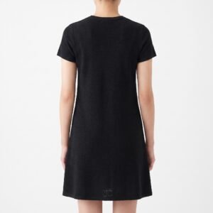 Vestido GAP Corto Negro de Punto Minimalista - XS