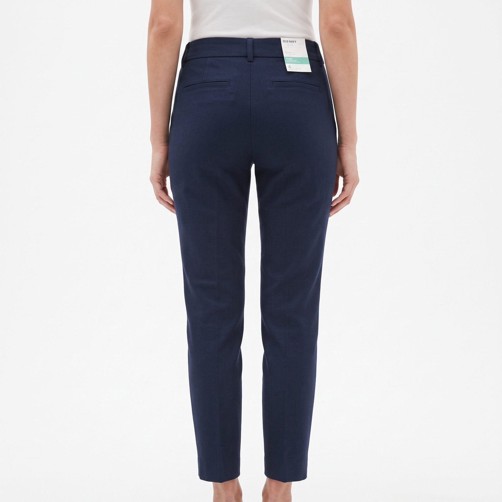 Pantalón Old Navy Pixie Azul Marino Mid-Rise - 28 - Imagen 2