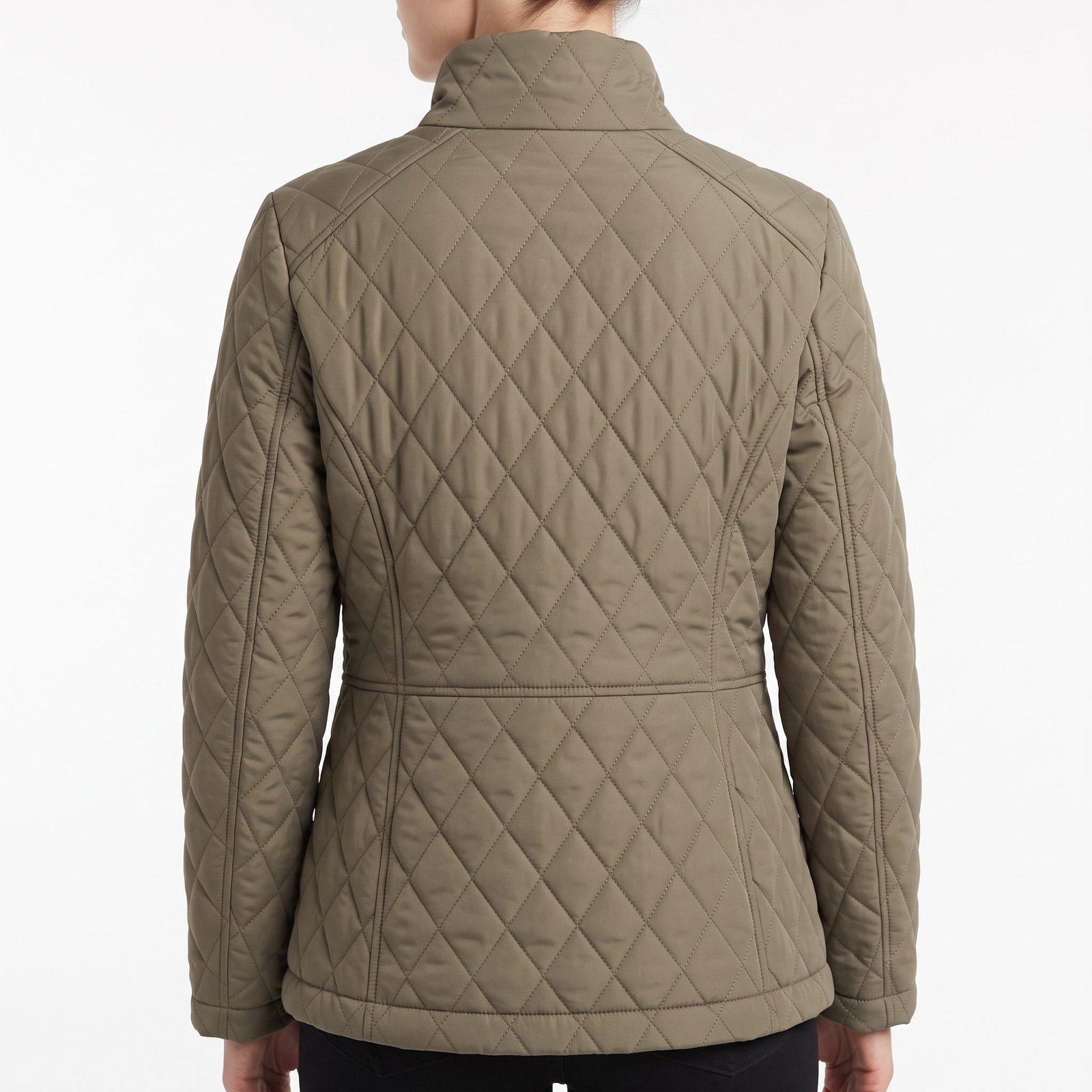 Casaca Tommy Hilfiger Acolchada Verde Olivo - S - Imagen 2