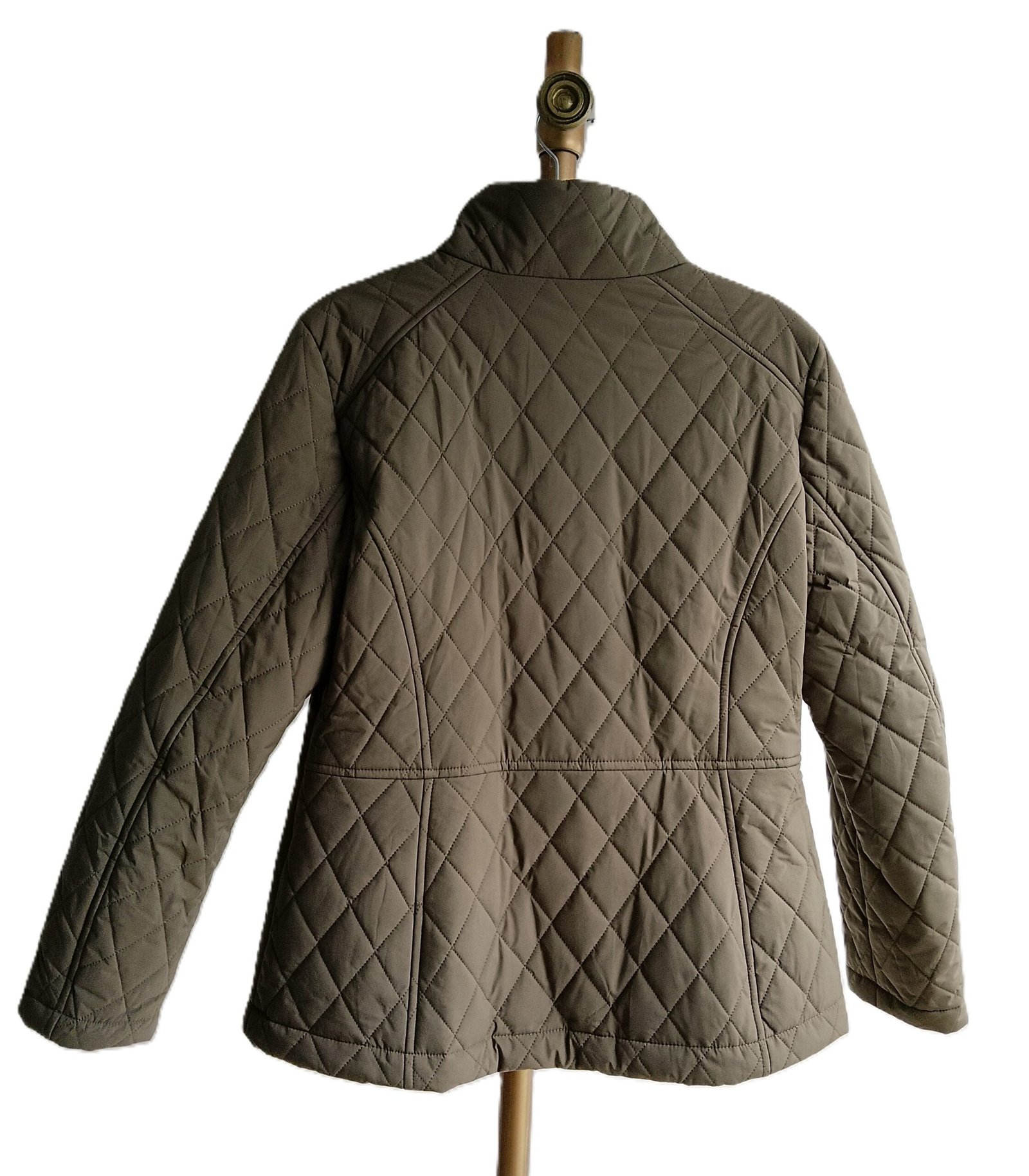 Casaca Tommy Hilfiger Acolchada Verde Olivo - S - Imagen 4