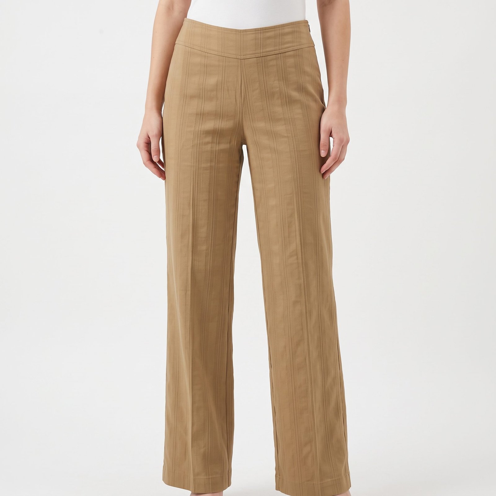Pantalón Mentha & Chocolate Camel Texturizado - 28