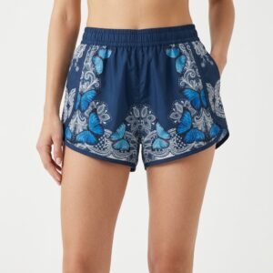 Shorts Farm Rio Estampado Mariposas Azul - M